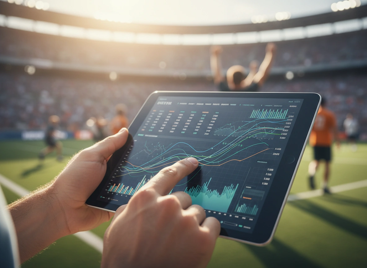 Detailansicht von Spielstatistiken und Quotenverläufen